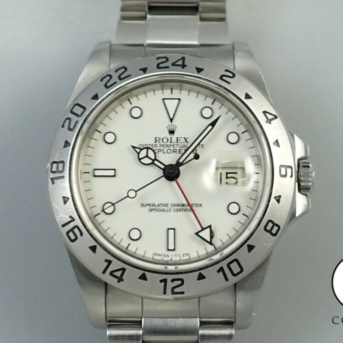 ロレックス エクスプローラーII Ref.16570 ステンレススチール ホワイト文字盤 商品画像1