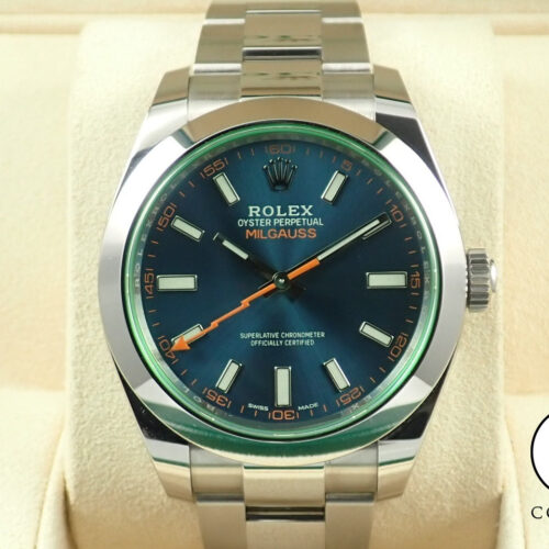ロレックス ミルガウス Ref.116400GV ステンレススチール Zブルー文字盤 商品画像1