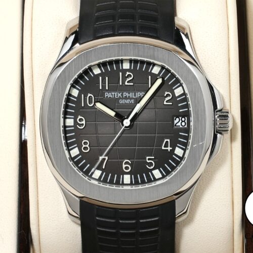 パテックフィリップ アクアノート ラージ Ref.5165A-001 ステンレススチール ブラック文字盤 中古 2ifvhheq 商品画像1