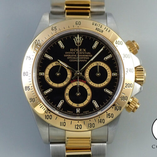 ロレックス デイトナ エルプリメロ Ref.16523 ステンレススチール/イエローゴールド ブラック文字盤 商品画像1
