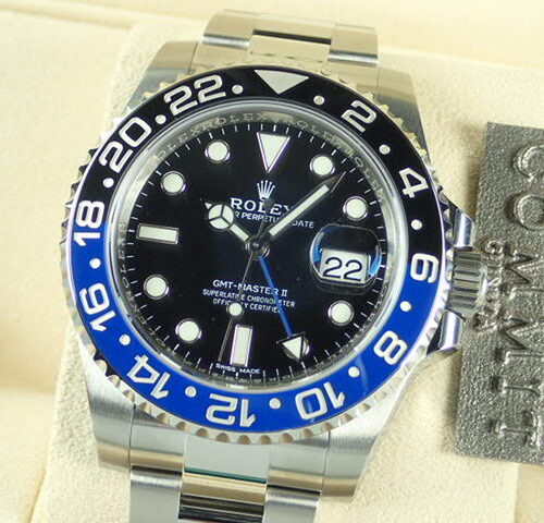 ロレックス GMTマスターII Ref.116710BLNR ブラック文字盤 未使用 gmt-master-85 オイスターブレスレット 商品画像1