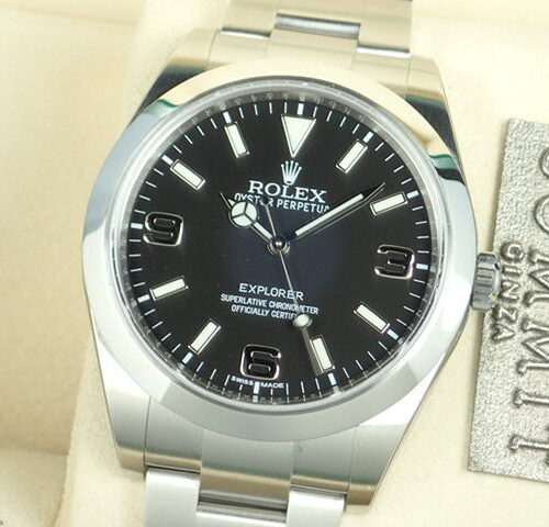 ロレックス エクスプローラー Ref.214270 ブラック文字盤 未使用 explorer-62 商品画像1