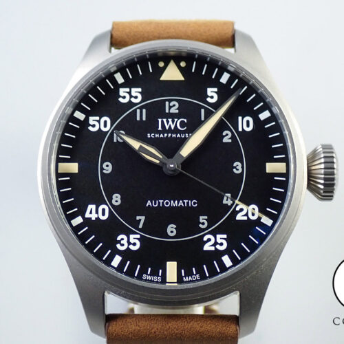 IWC ビッグ パイロット ウォッチ43 スピットファイア  Ref.IW329701 ブラック文字盤 極美品 6M4Z0Y17 商品画像1