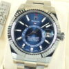 ロレックス スカイドゥエラー Ref.326934 ブルー文字盤 中古 sky-dweller-9 オイスターブレスレット 商品画像1