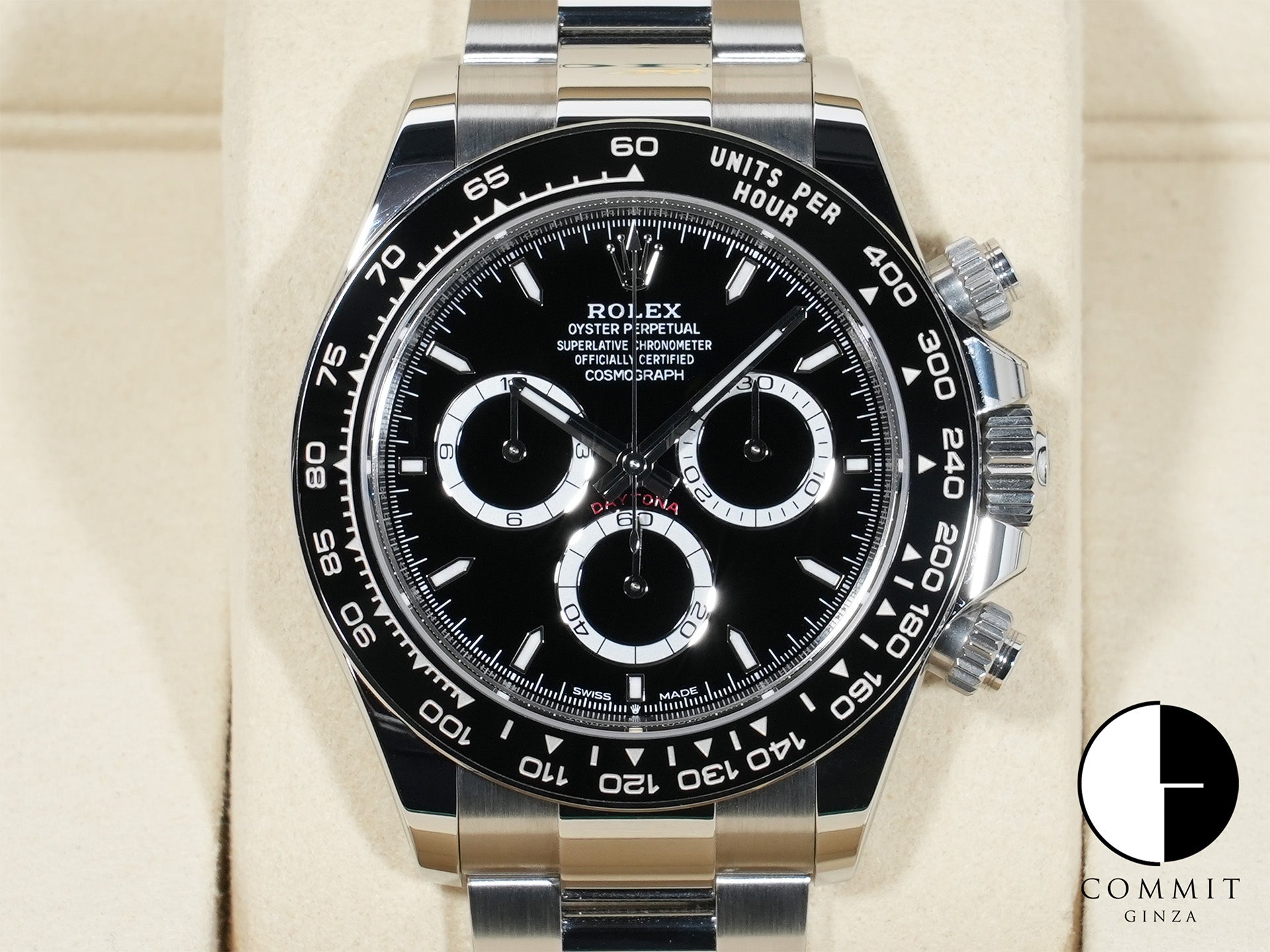 ロレックス デイトナ Ref.126500LN ステンレススチール ブラック文字盤 美品 gb99hx2d 商品画像1