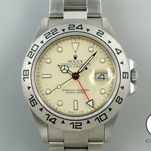 ロレックス エクスプローラーII Ref.16550 ステンレススチール アイボリー文字盤 商品画像1