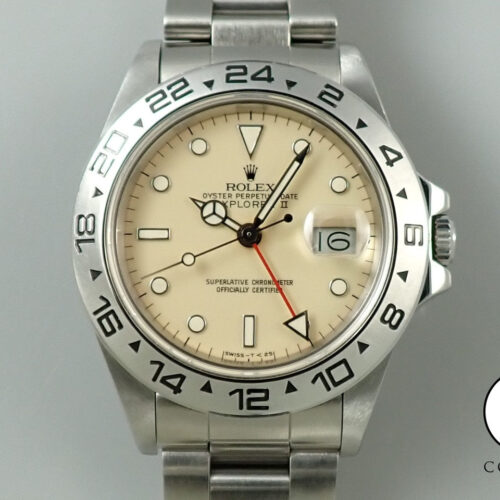 ロレックス エクスプローラーII Ref.16550 ステンレススチール アイボリー文字盤 商品画像1