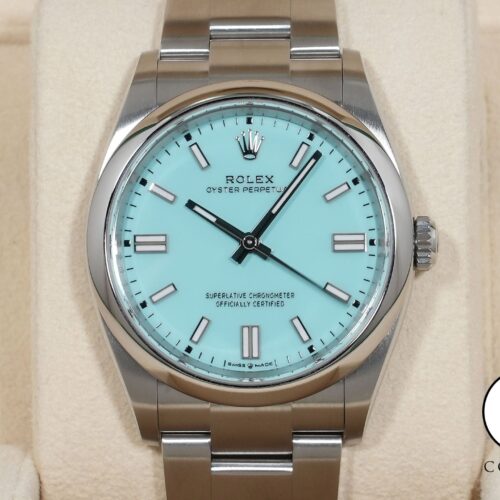 ロレックス オイスターパーペチュアル36 Ref.126000 ステンレススチール ターコイズ文字盤 商品画像1