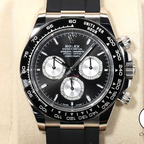 ロレックス デイトナ Ref.126519LN ホワイトゴールド ブライトブラックxスチール文字盤 美品 oaex5eg8 商品画像1