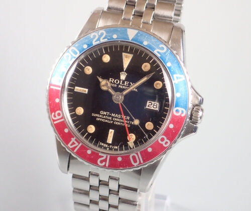 ロレックス GMTマスター Ref.1675M ブラック文字盤 中古 gmt-master-55 ジュビリーブレスレット 商品画像1