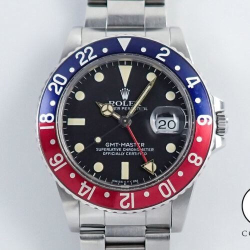 ロレックス GMTマスター Ref.16750 ステンレススチール ブラック文字盤 中古 YSH545FM 商品画像1