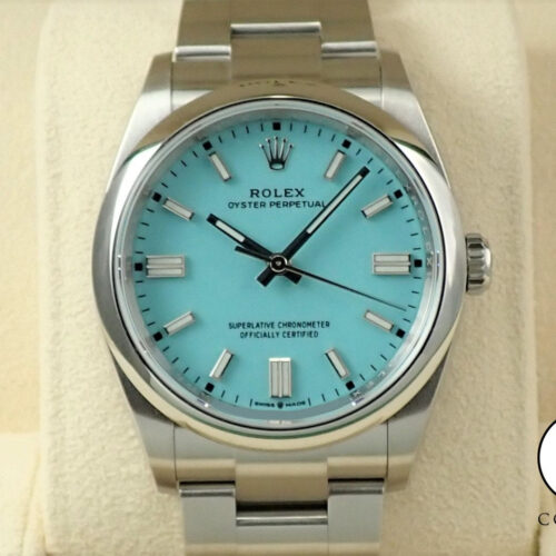 ロレックス オイスターパーペチュアル36 Ref.126000 ステンレススチール ターコイズ文字盤 商品画像1