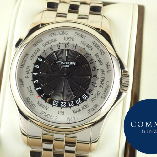 パテックフィリップ ワールドタイム Ref.5130/1G シルバー／グレー文字盤 中古 worldtime-26 商品画像1