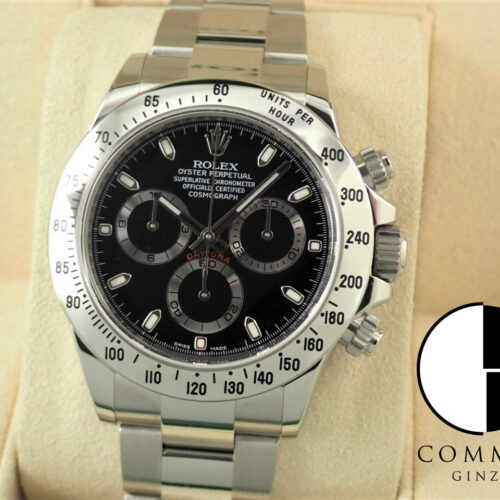 ロレックス デイトナ Ref.116520 ブラック文字盤 美品 daytona-746 商品画像1