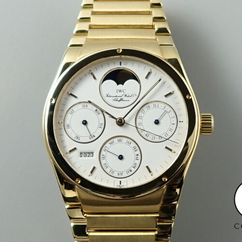IWC インヂュニア パーペチュアルカレンダー Ref.IW9240 ホワイト文字盤 美品 HA152853 商品画像1