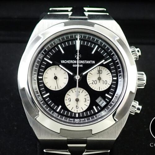 ヴァシュロンコンスタンタン オーヴァーシーズ クロノグラフ Ref.5500V/110A-B481 ブラック文字盤 中古 L9771996 商品画像1