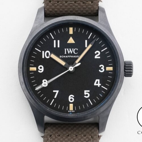 IWC パイロットウォッチ マーク XVIII ホディンキー Ref.IW324801 セラタニウム ブラック文字盤 中古 696cdgza 商品画像1