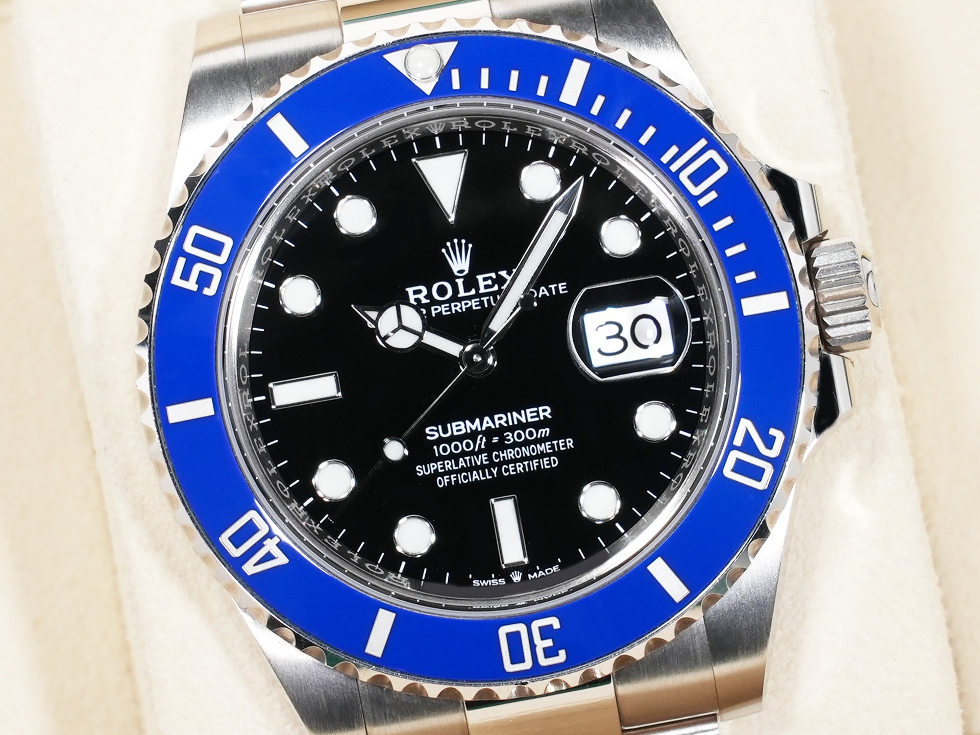 ロレックス サブマリーナー デイト Ref.126619LB ホワイトゴールド ブラック文字盤 中古 8y332yqc 商品画像3