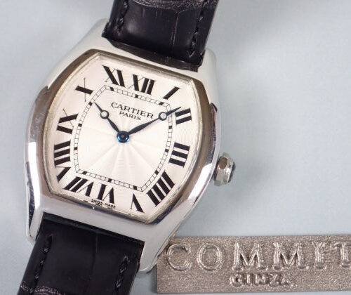 カルティエ トーチュ Ref.W1545951 シルバー文字盤 中古 tortue 商品画像1