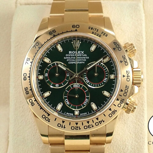 ロレックス デイトナ Ref.116508 イエローゴールド グリーン文字盤 商品画像1