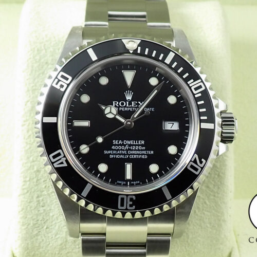 ロレックス シードゥエラー Ref.16600 ステンレススチール ブラック文字盤 商品画像1