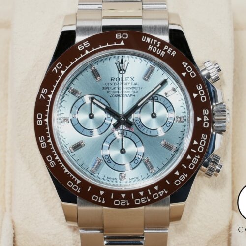 ロレックス デイトナ Ref.116506A プラチナ アイスブルー文字盤 中古 qbatm38m 商品画像1