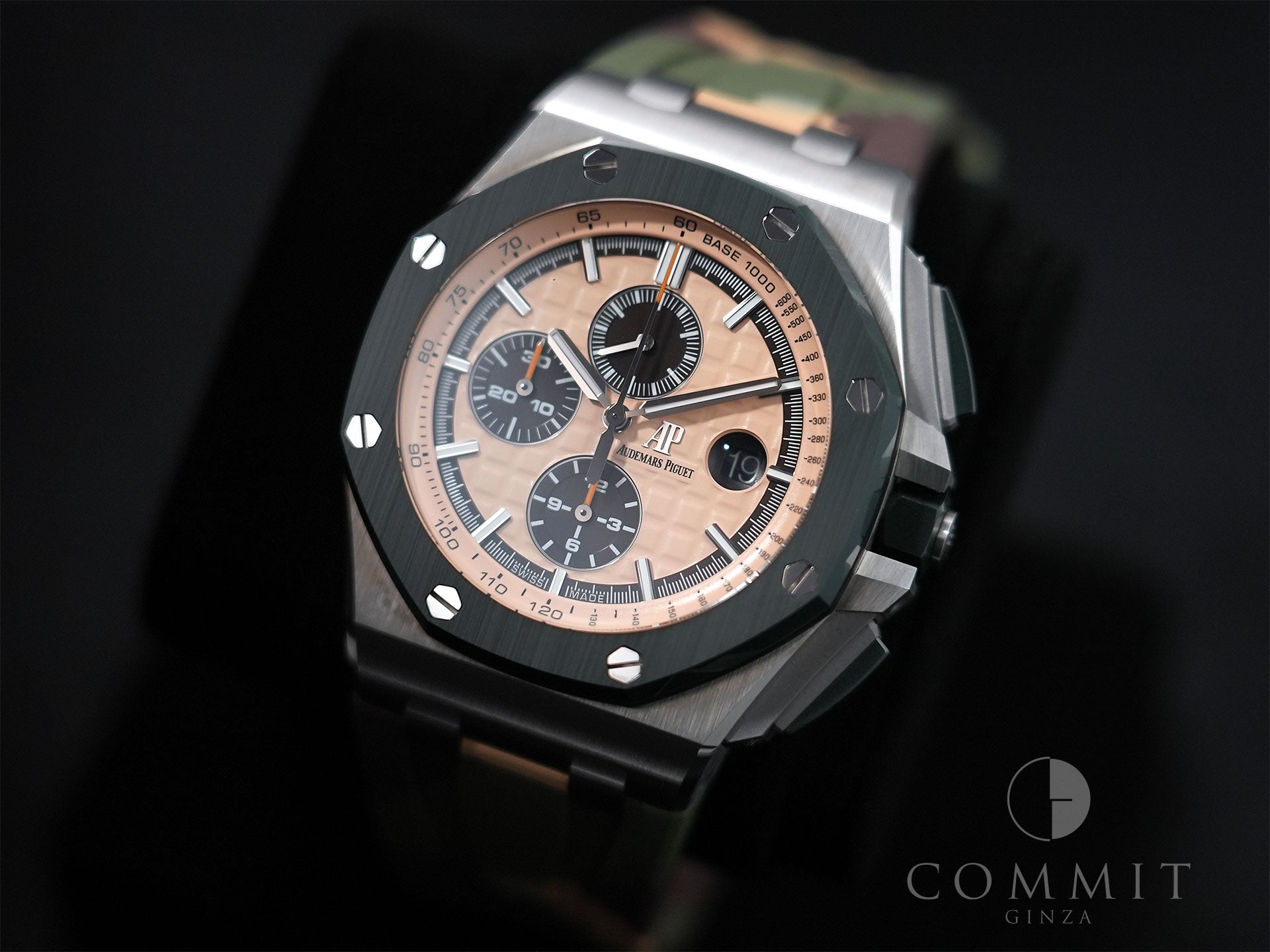 オーデマピゲ ロイヤルオーク オフショア クロノグラフ Ref.26400SO.OO.A054CA.01 ステンレススチール ベージュダイヤル（グランド・タペストリー）文字盤 極美品 ptfx3fng 商品画像10