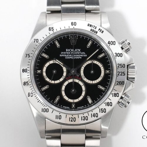ロレックス デイトナ エルプリメロ Ref.16520 ステンレススチール ブラック文字盤 中古 sqdtrp4b 商品画像1