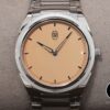 パルミジャーニフルリエ トンダPF マイクロローター Ref.PFC914-1020021-100182 ステンレススチールxプラチナ ゴールデンシエナ文字盤 美品 xkczhbci 商品画像1