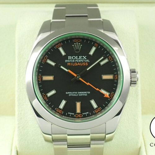 ロレックス ミルガウス Ref.116400GV ステンレススチール ブラック文字盤 商品画像1